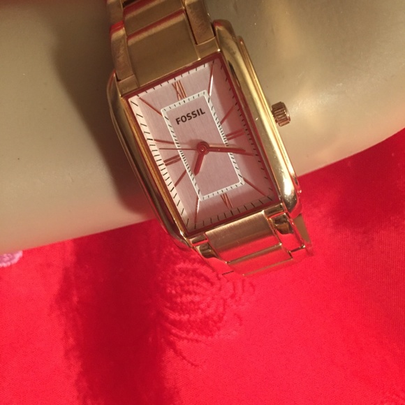 FOSSIL WATCH ADELE WOMEN LADIES ROSE GOLD TONE - Picture 2 of 4